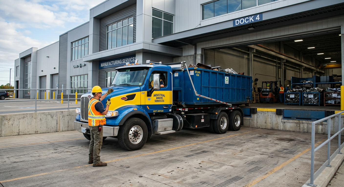 Commercial scrap service